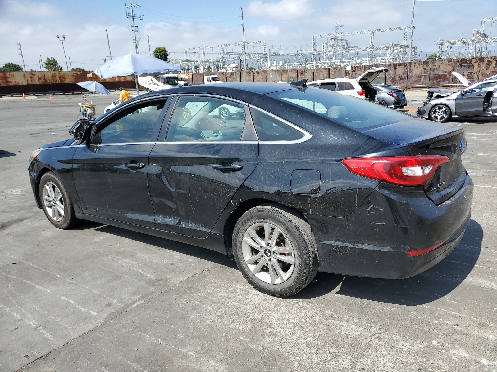 2017 Hyundai Sonata Se vin: 5NPE24AF0HH520515