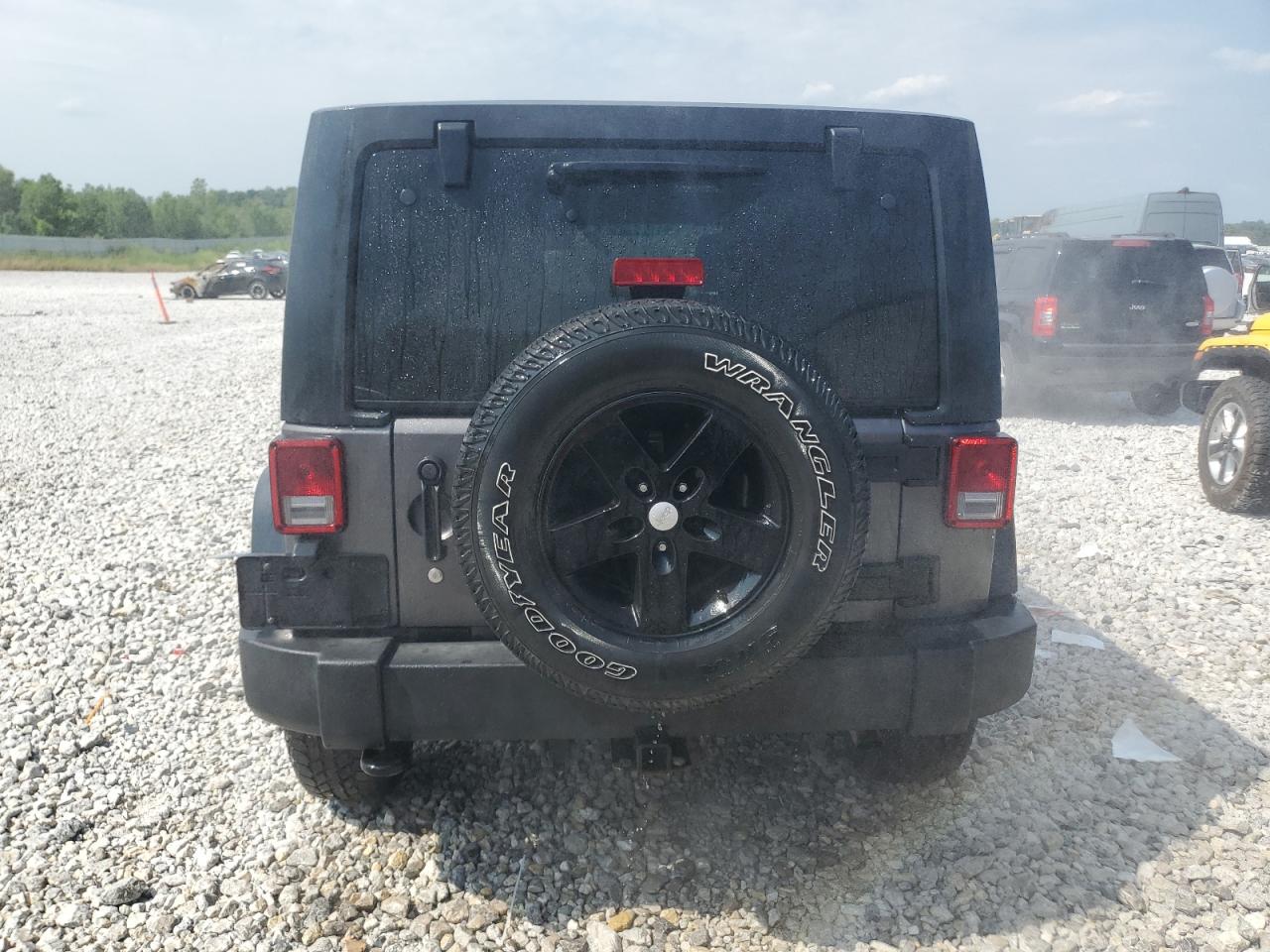 2016 Jeep Wrangler Unlimited Sport VIN: 1C4BJWDG8GL203064 Lot: 58738594