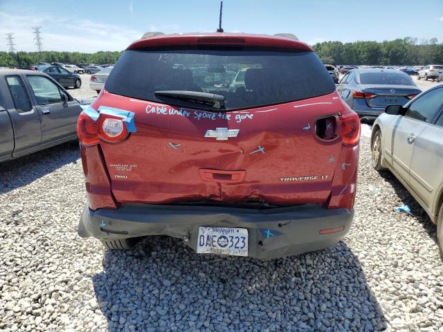  CHEVROLET TRAVERSE 2012 Червен