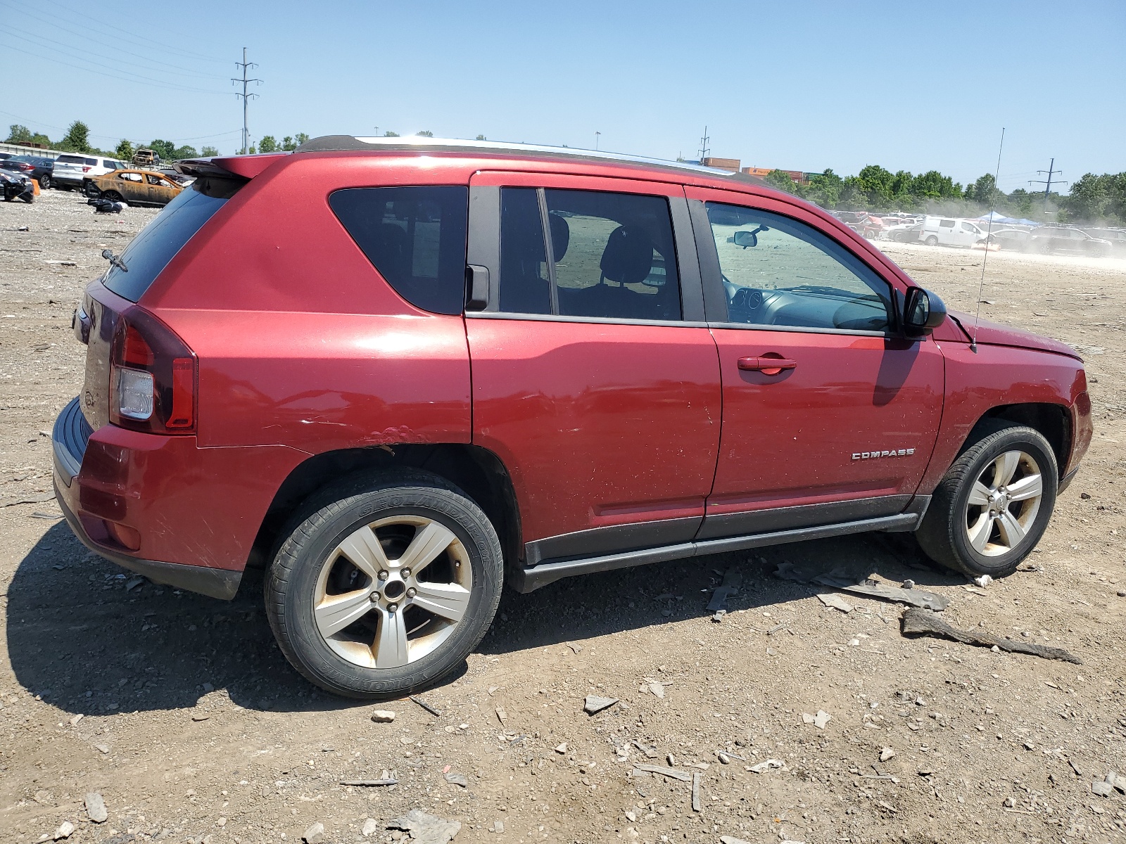 2014 Jeep Compass Sport vin: 1C4NJDBB8ED598329