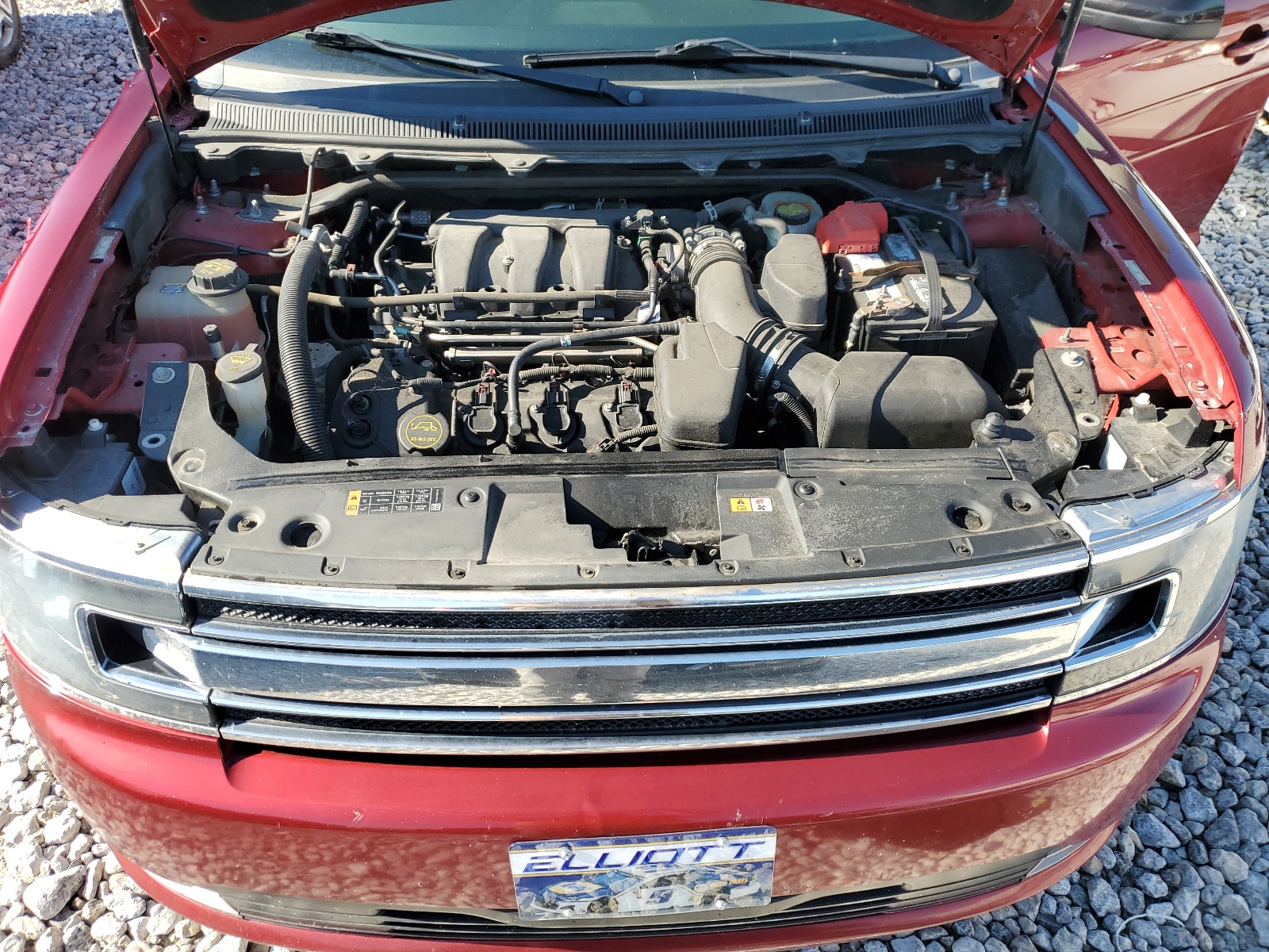 2FMHK6C89EBD40587 2014 Ford Flex Sel