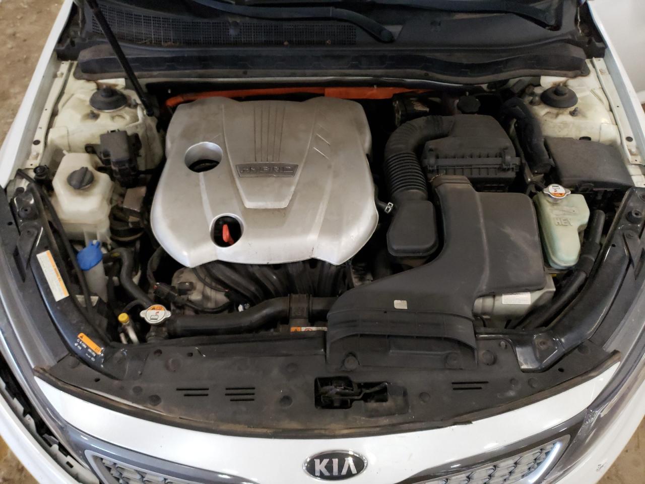 2014 Kia Optima Hybrid VIN: KNAGM4ADXE5075274 Lot: 59432734