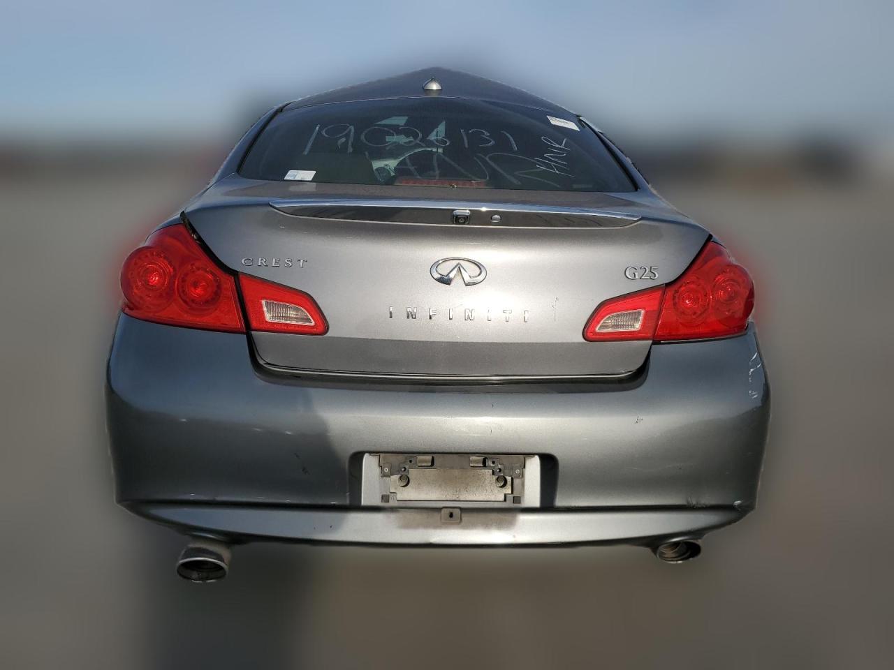 2012 Infiniti G25 Base VIN: JN1DV6AP8CM811952 Lot: 58152944