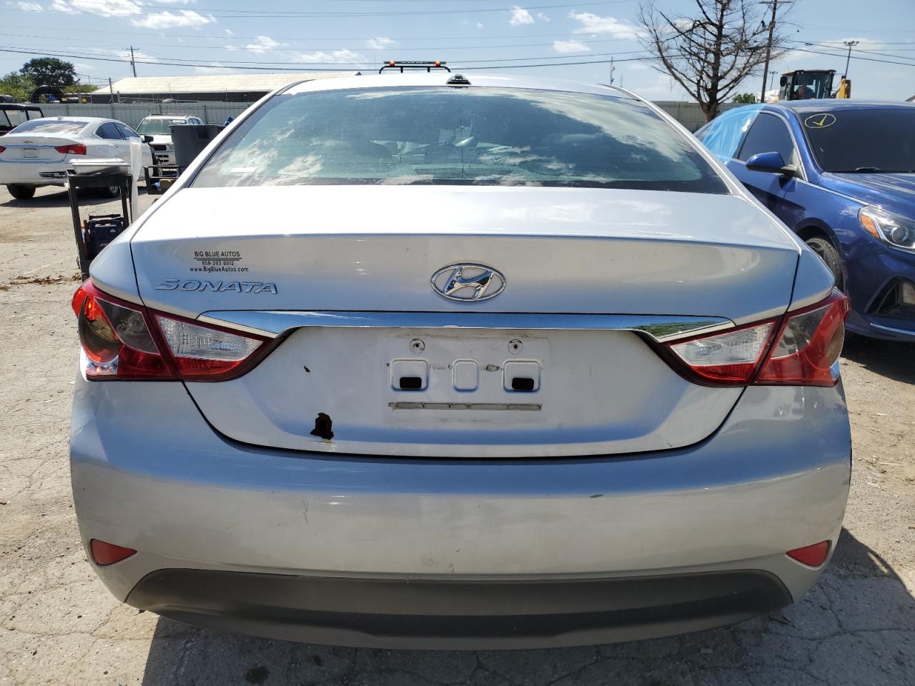 2014 Hyundai Sonata Gls VIN: 5NPEB4AC7EH931475 Lot: 58345764