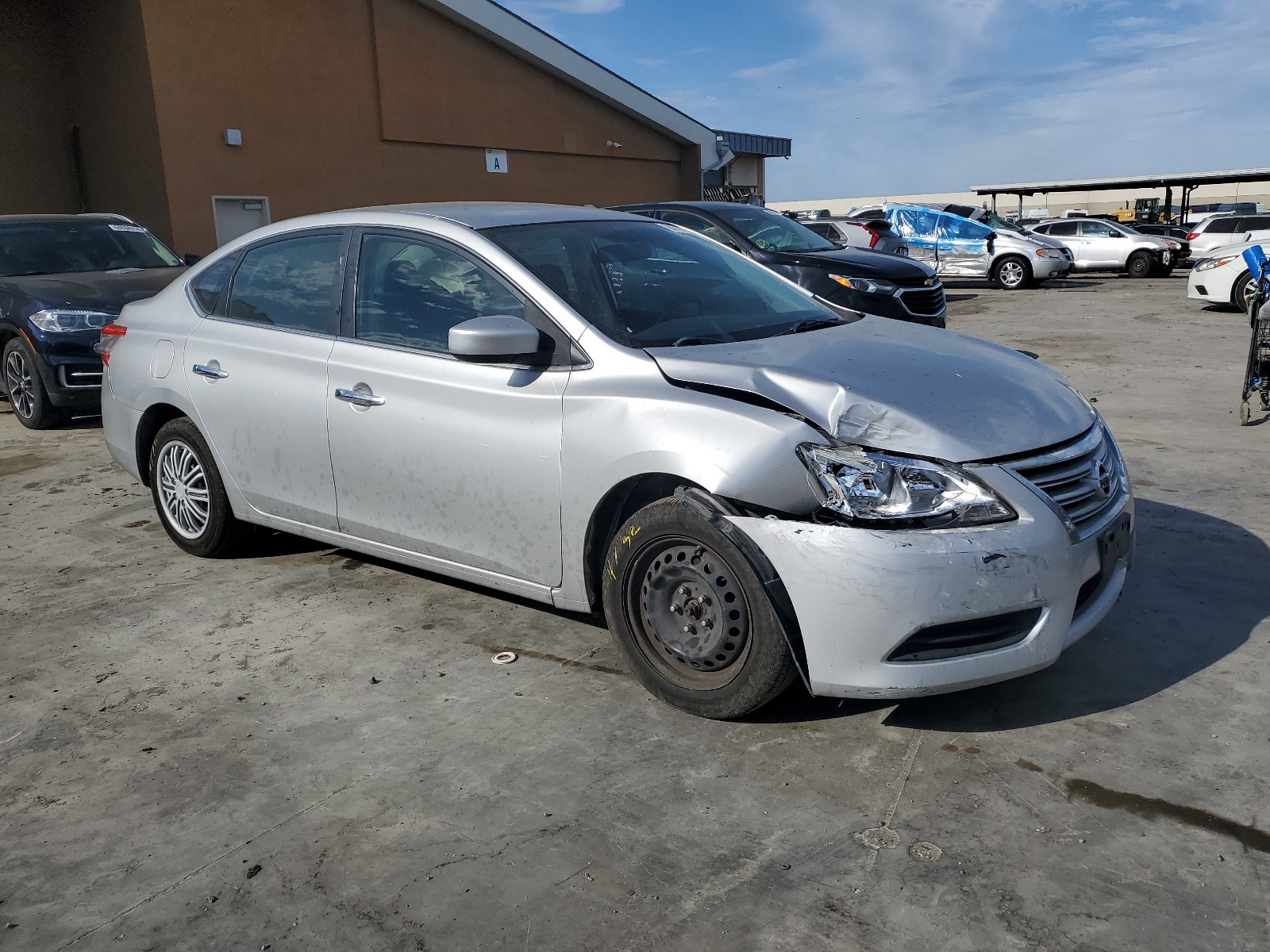 2015 Nissan Sentra S vin: 3N1AB7AP5FY268708