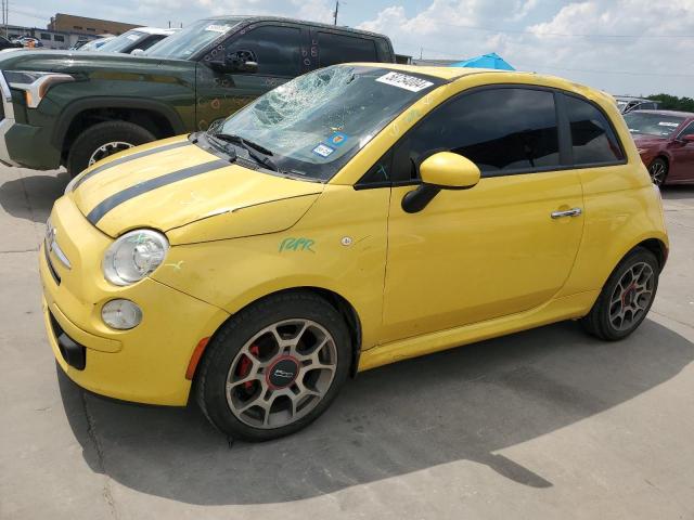  FIAT 500 2013 Желтый