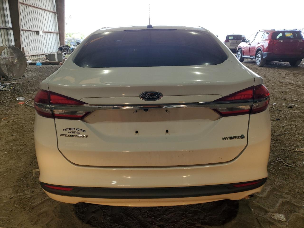 2018 Ford Fusion S Hybrid VIN: 3FA6P0UUXJR100410 Lot: 59045914