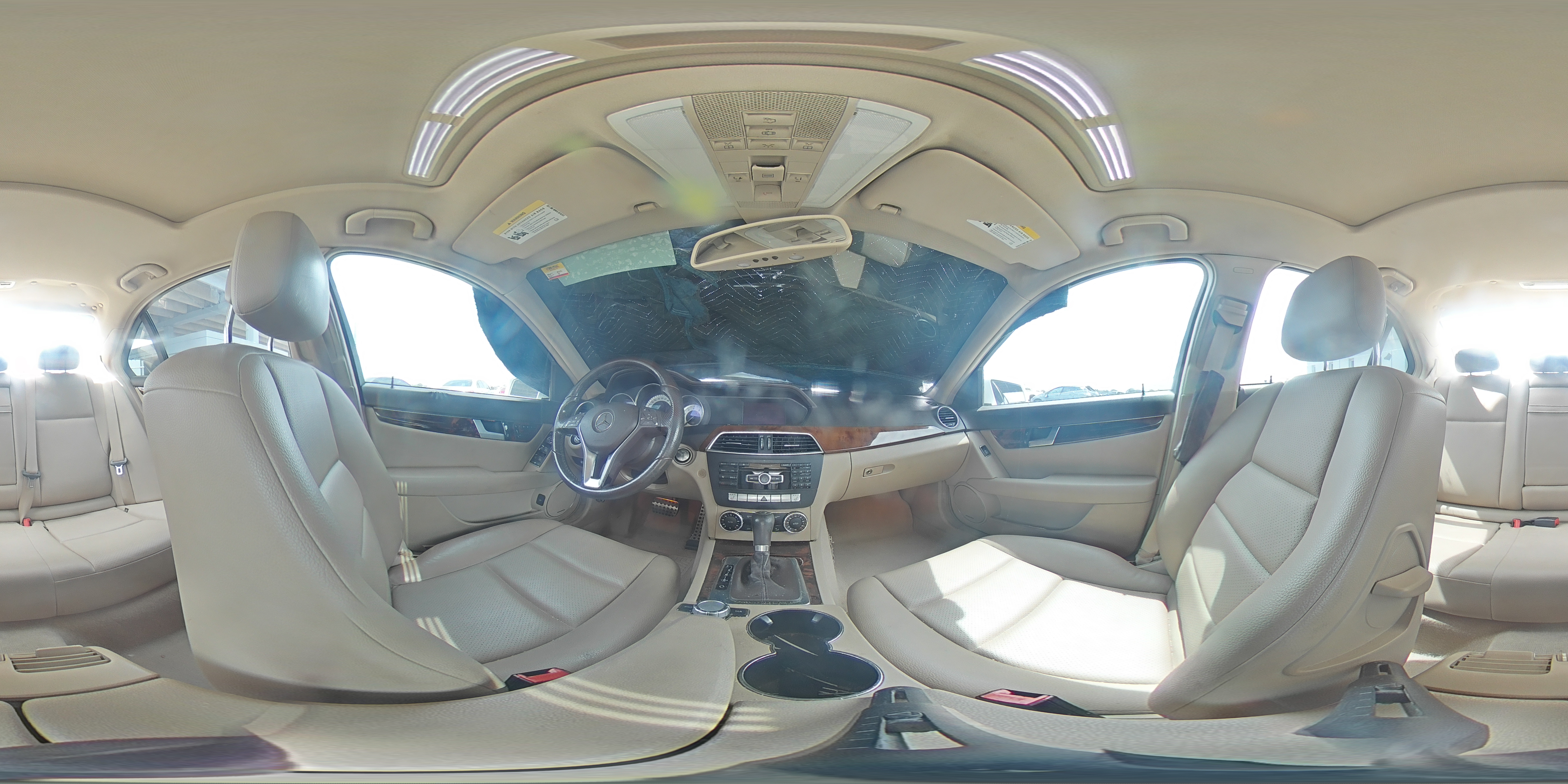 2013 Mercedes-Benz C 250 VIN: WDDGF4HB1DR287365 Lot: 58546874