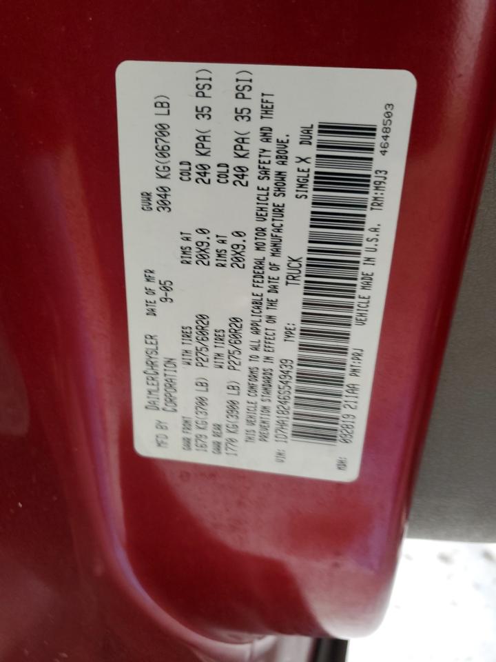 2006 Dodge Ram 1500 St VIN: 1D7HA18246S549439 Lot: 65920384