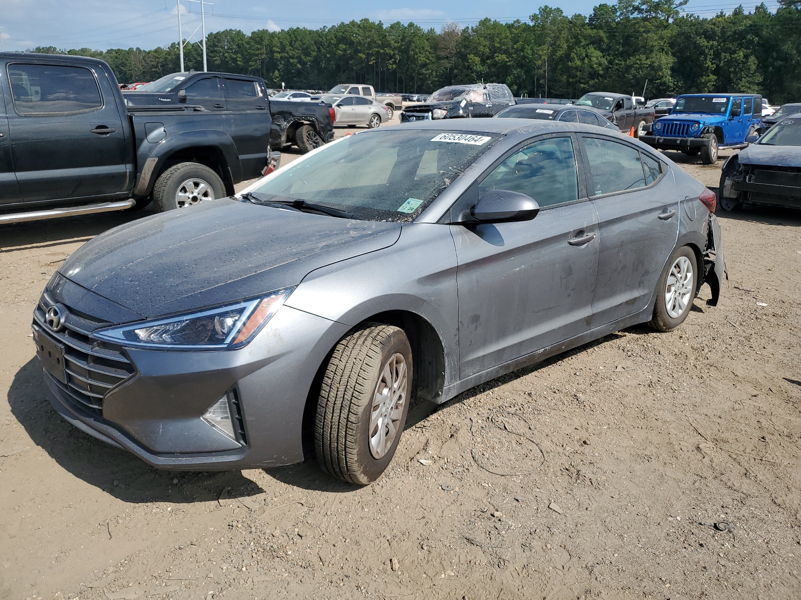 2019 Hyundai Elantra Se vin: 5NPD74LF7KH456880