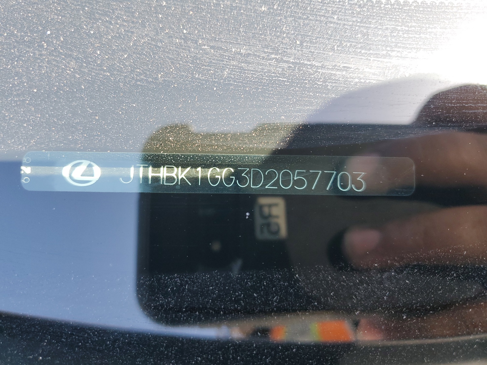 JTHBK1GG3D2057703 2013 Lexus Es 350