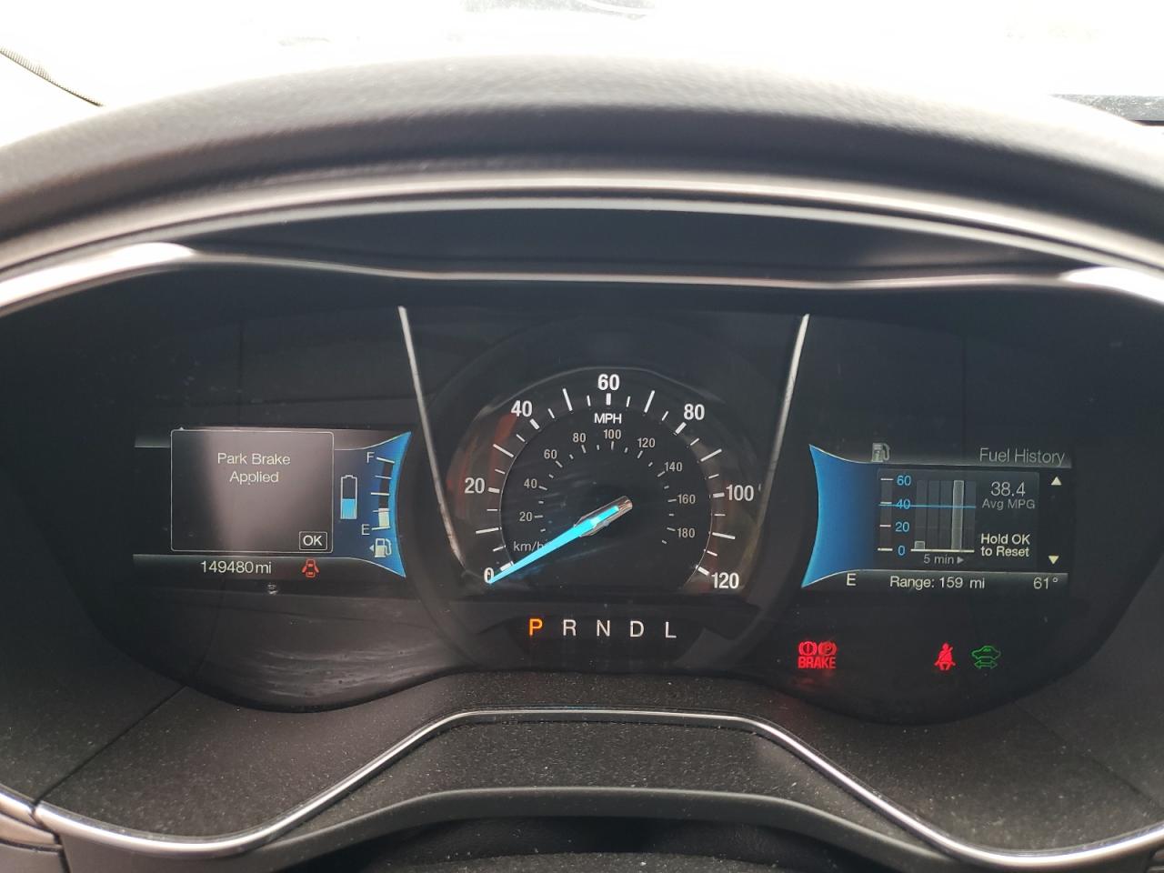 2017 Ford Fusion Se Hybrid VIN: 3FA6P0LU7HR386650 Lot: 58163694