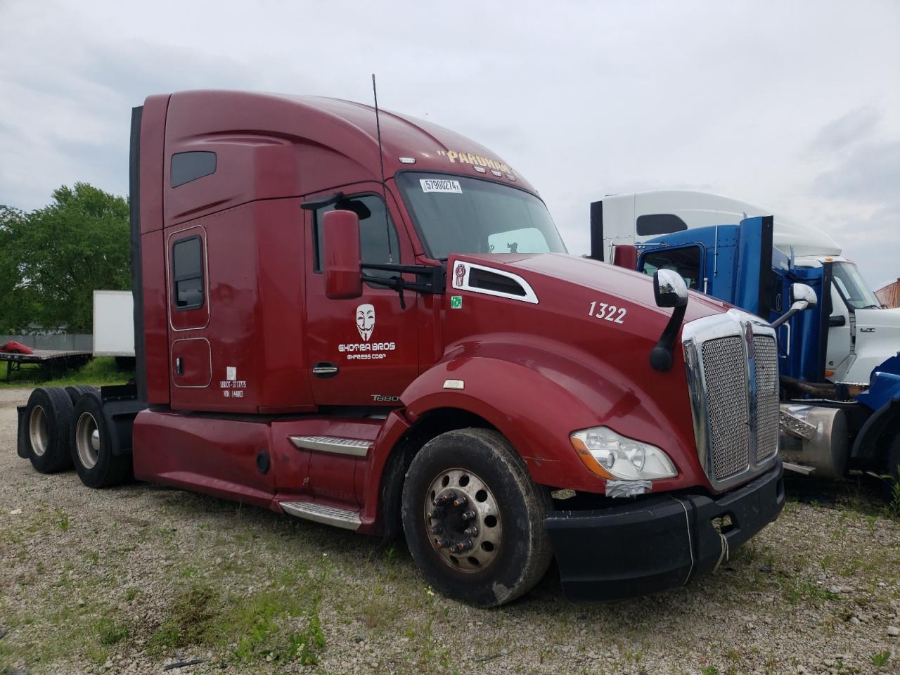 2017 Kenworth Construction T680 for Sale in Cicero, IN - Normal Wear