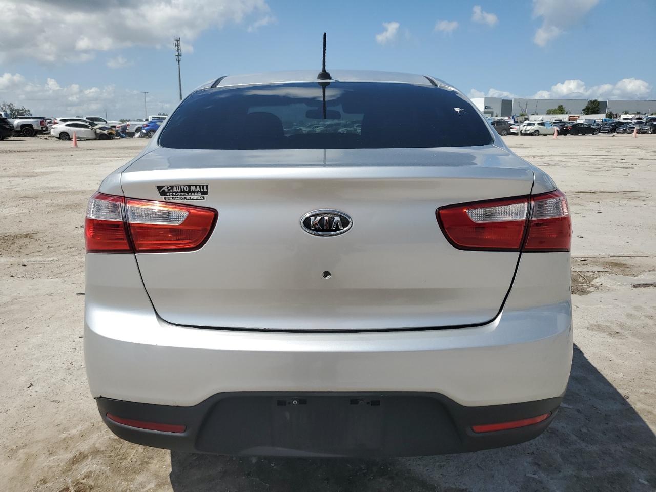 2013 Kia Rio Lx VIN: KNADM4A39D6128596 Lot: 58958024
