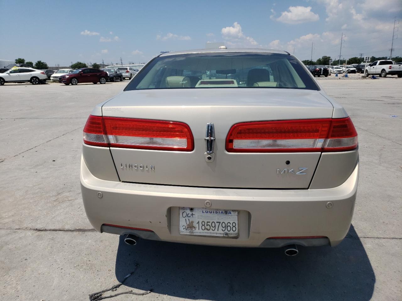 2010 Lincoln Mkz VIN: 3LNHL2GC8AR752807 Lot: 59040954