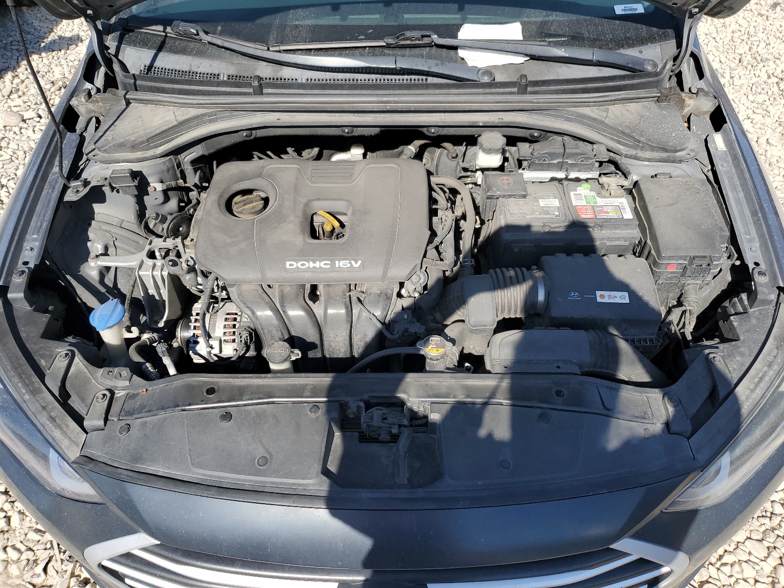 KMHD74LF4HU128472 2017 Hyundai Elantra Se