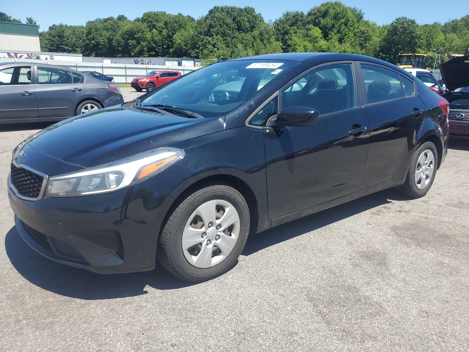 2017 Kia Forte Lx vin: 3KPFK4A77HE052476