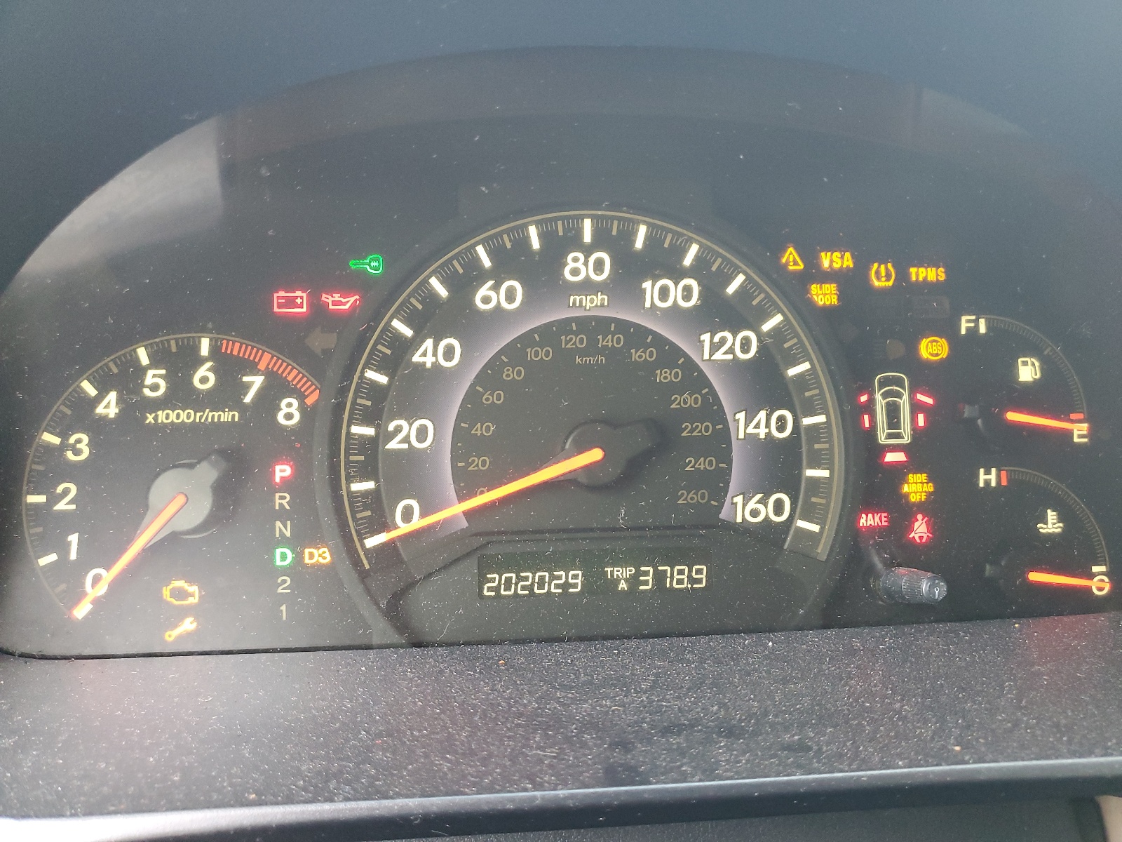 5FNRL38627B428706 2007 Honda Odyssey Exl