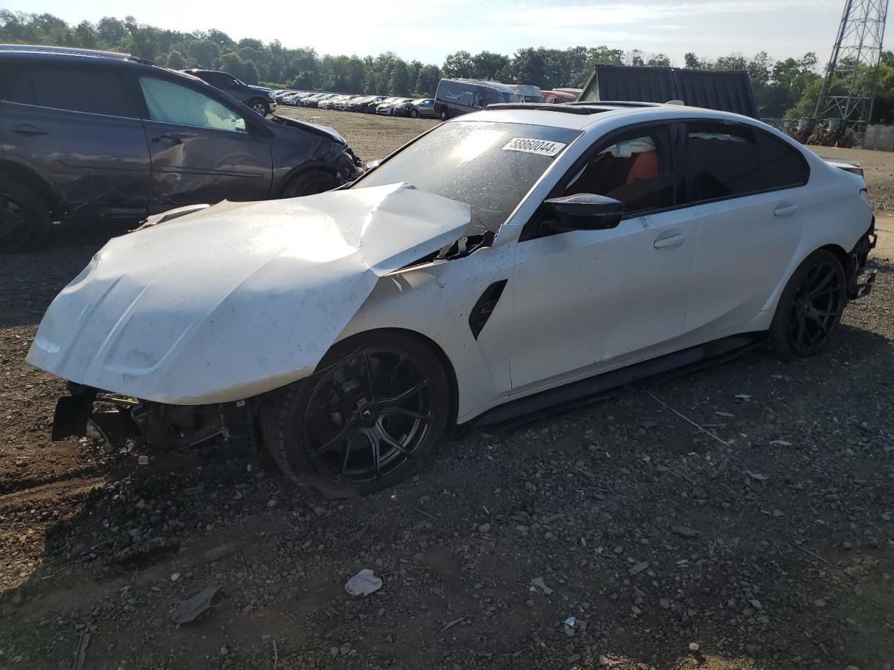 2021 BMW M3 Competition VIN: WBS33AY02MFK79056 Lot: 58860044