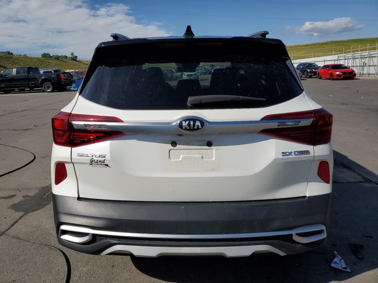 2021 Kia Seltos Sx VIN: KNDETCA24M7112845 Lot: 58949754