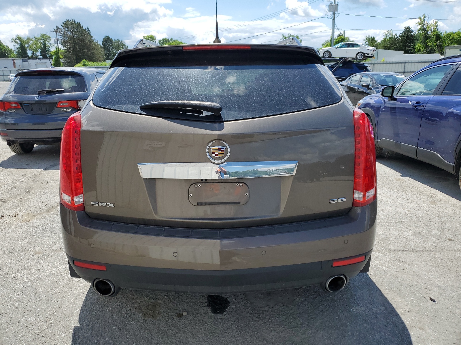 3GYFNBE39ES680808 2014 Cadillac Srx Luxury Collection