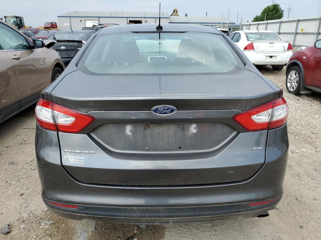 2016 Ford Fusion Se VIN: 1FA6P0H71G5133747 Lot: 58711274