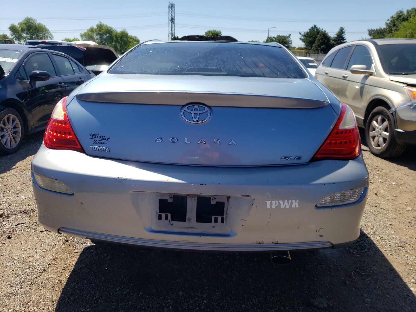 4T1CE30P27U755386 2007 Toyota Camry Solara Se