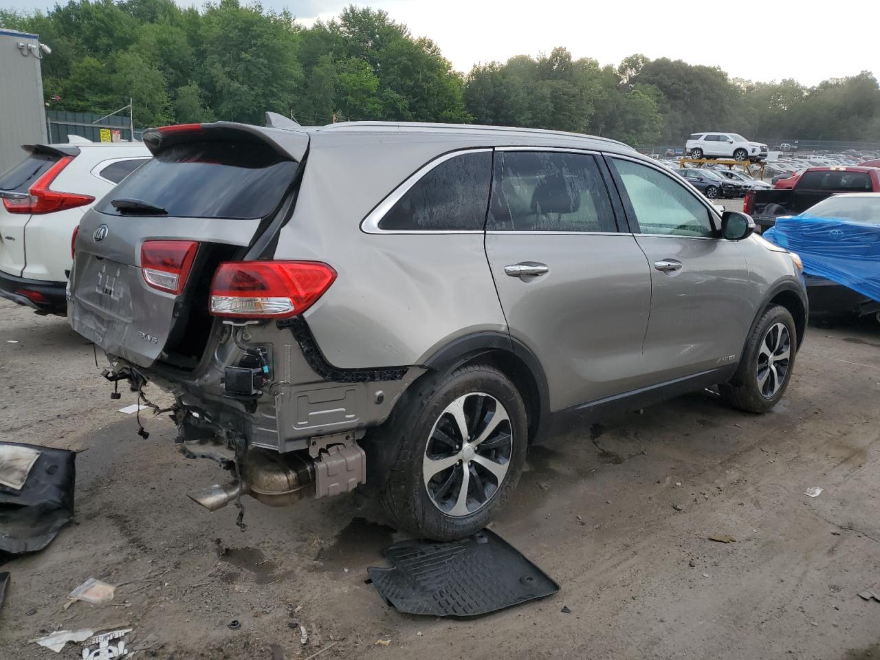 2018 Kia Sorento Ex VIN: 5XYPHDA55JG370316 Lot: 57725274