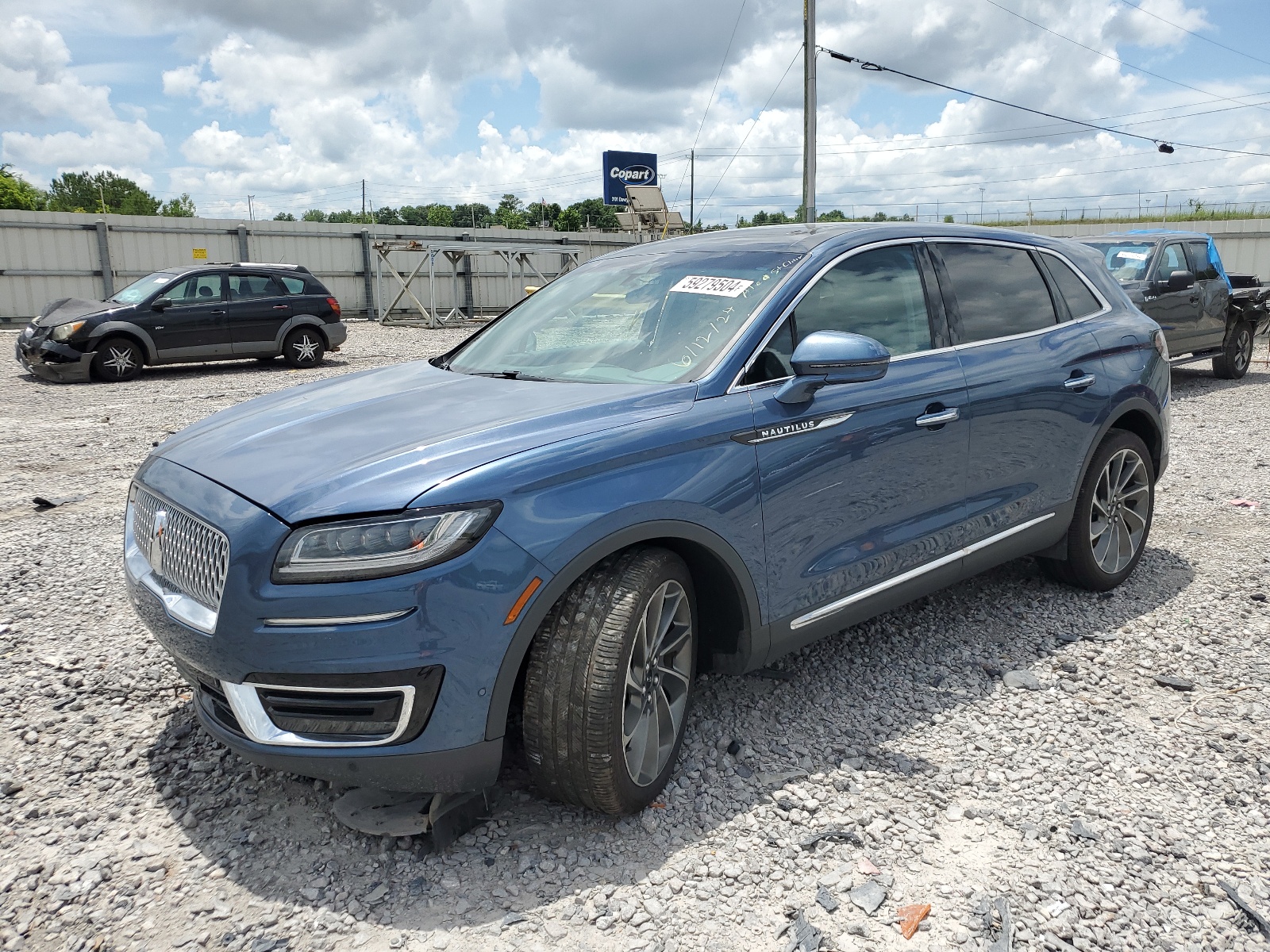 2019 Lincoln Nautilus Reserve vin: 2LMPJ8LP9KBL30644