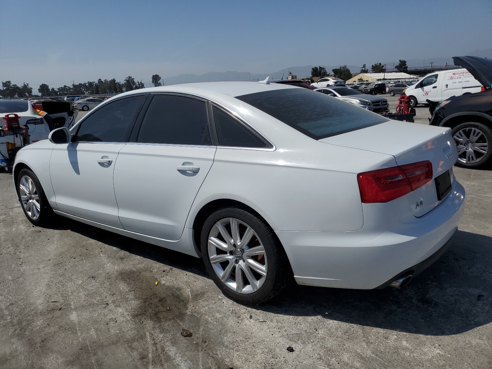 2014 Audi A6 Premium vin: WAUCFAFC5EN054145