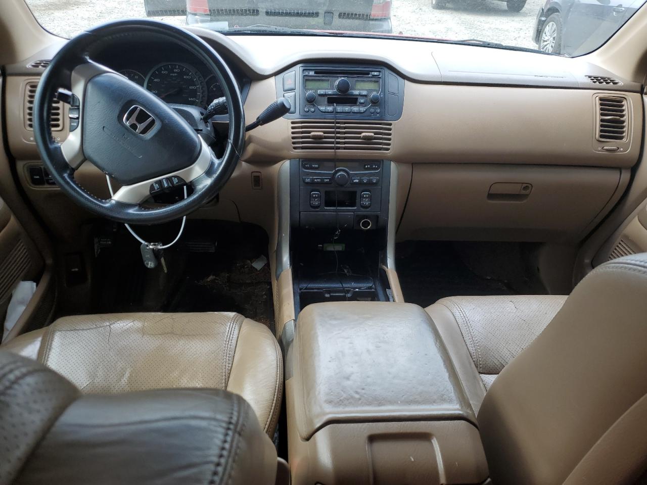 2004 Honda Pilot Exl VIN: 2HKYF18554H547331 Lot: 59247444