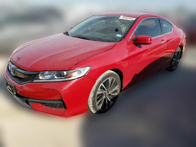  HONDA ACCORD 2016 Красный