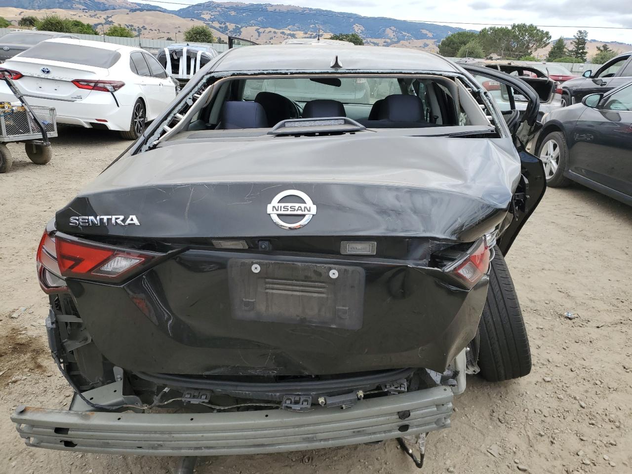 2020 Nissan Sentra S VIN: 3N1AB8BV7LY292734 Lot: 57068604