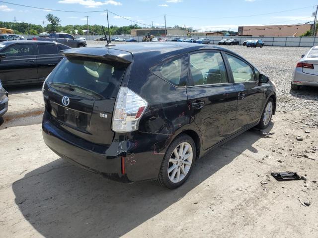  TOYOTA PRIUS 2012 Чорний