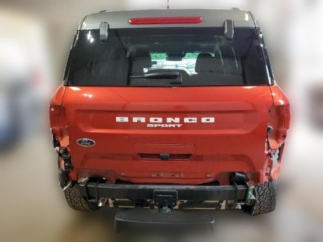  FORD BRONCO 2022 Червоний