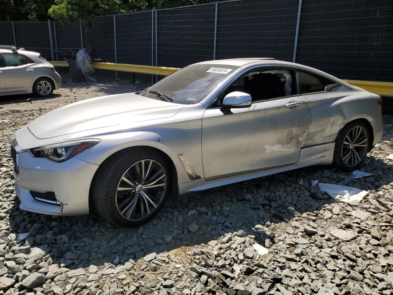 2017 Infiniti Q60 Base VIN: JN1CV7EL3HM320673 Lot: 59836924