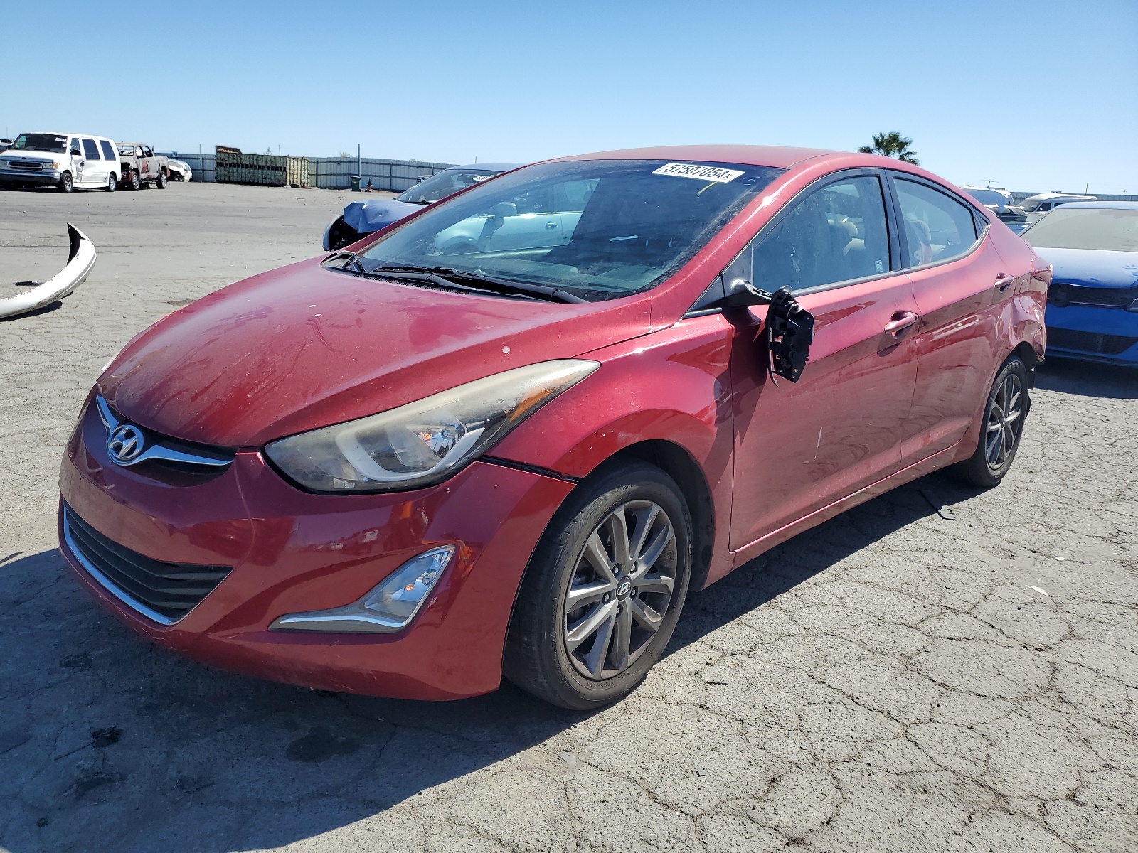 2015 Hyundai Elantra Se vin: KMHDH4AE3FU279551