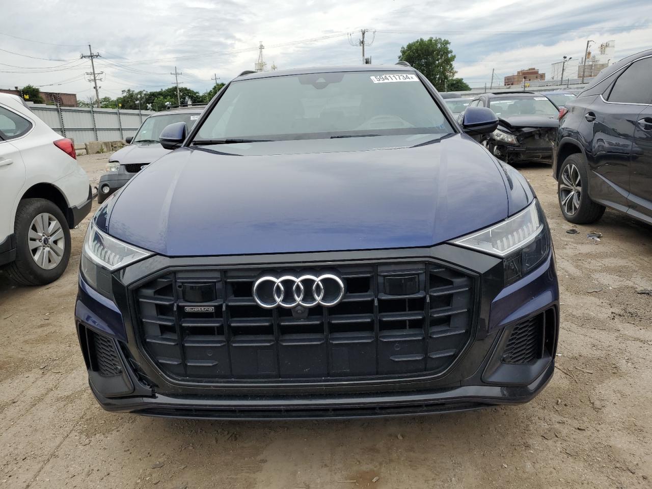 2019 Audi Q8 Prestige S-Line VIN: WA1FVAF15KD029369 Lot: 59411734