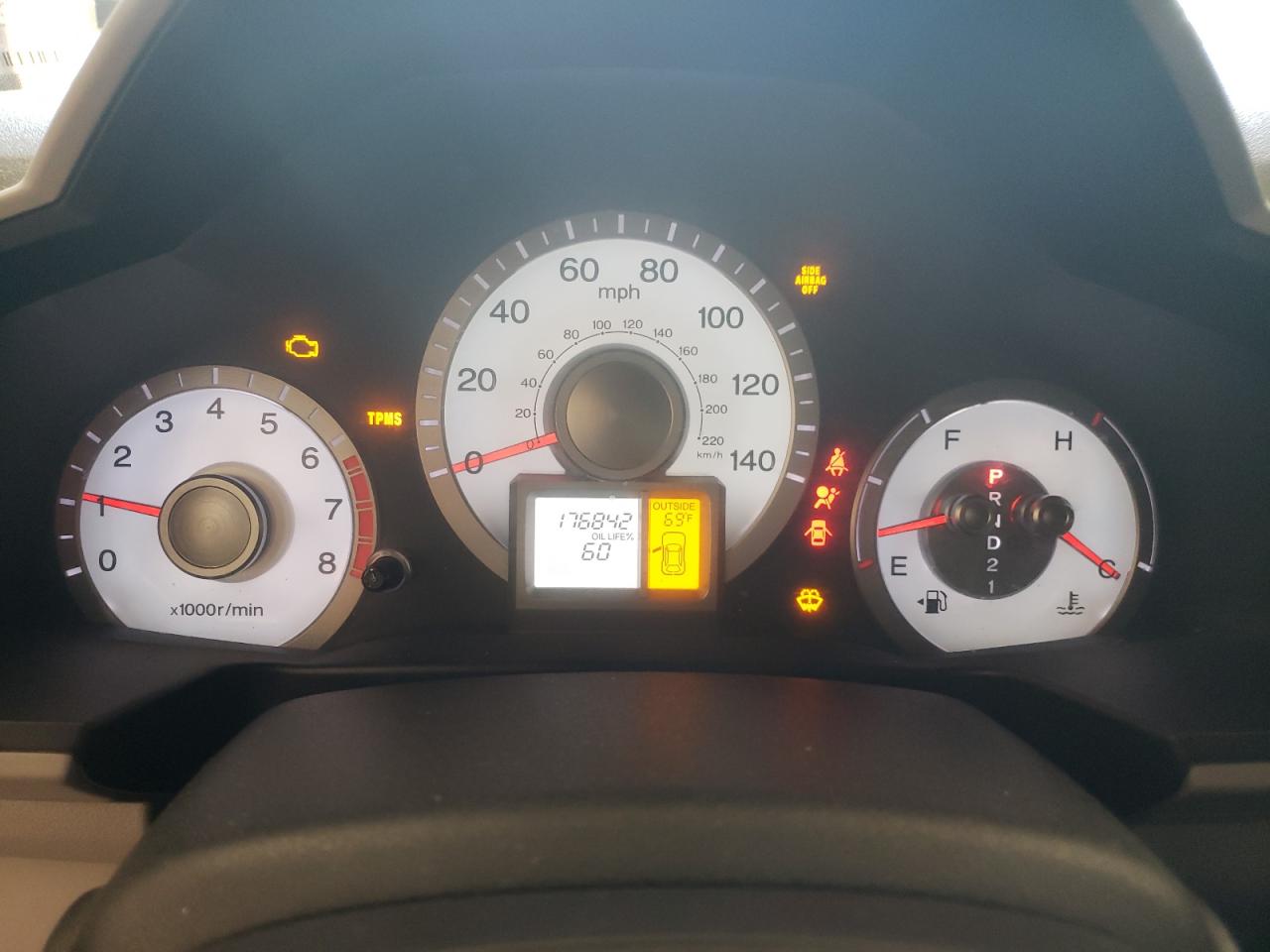 2010 Honda Pilot Ex VIN: 5FNYF4H4XAB022607 Lot: 59697854