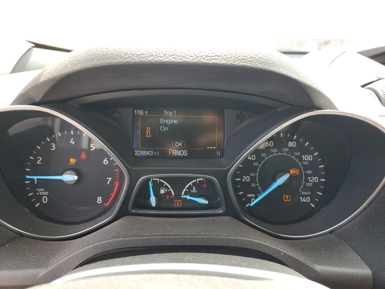 2017 Ford Escape S VIN: 1FMCU0F74HUB95915 Lot: 61296724