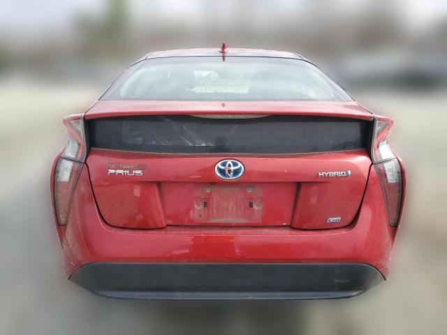  TOYOTA PRIUS 2018 Червоний