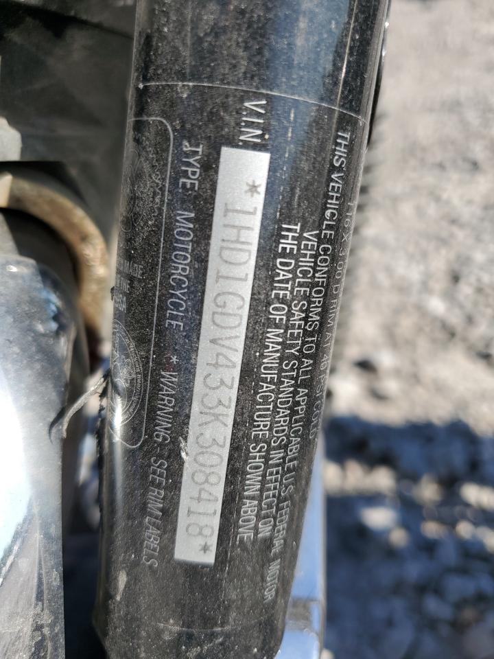 2003 Harley-Davidson Fxdl Anniversary VIN: 1HD1GDV433K308418 Lot: 60277624