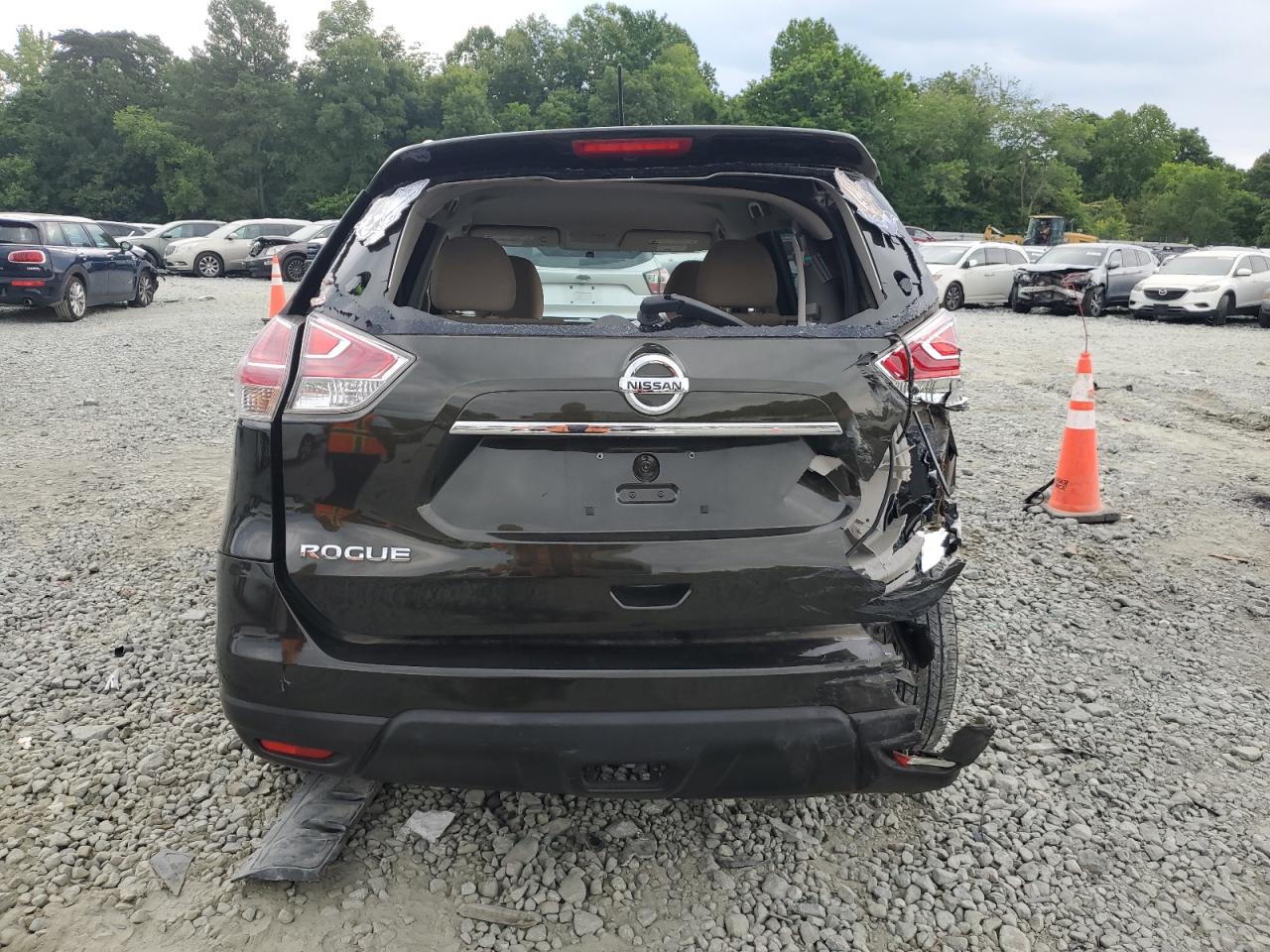 2015 Nissan Rogue S VIN: KNMAT2MV4FP514110 Lot: 60822684