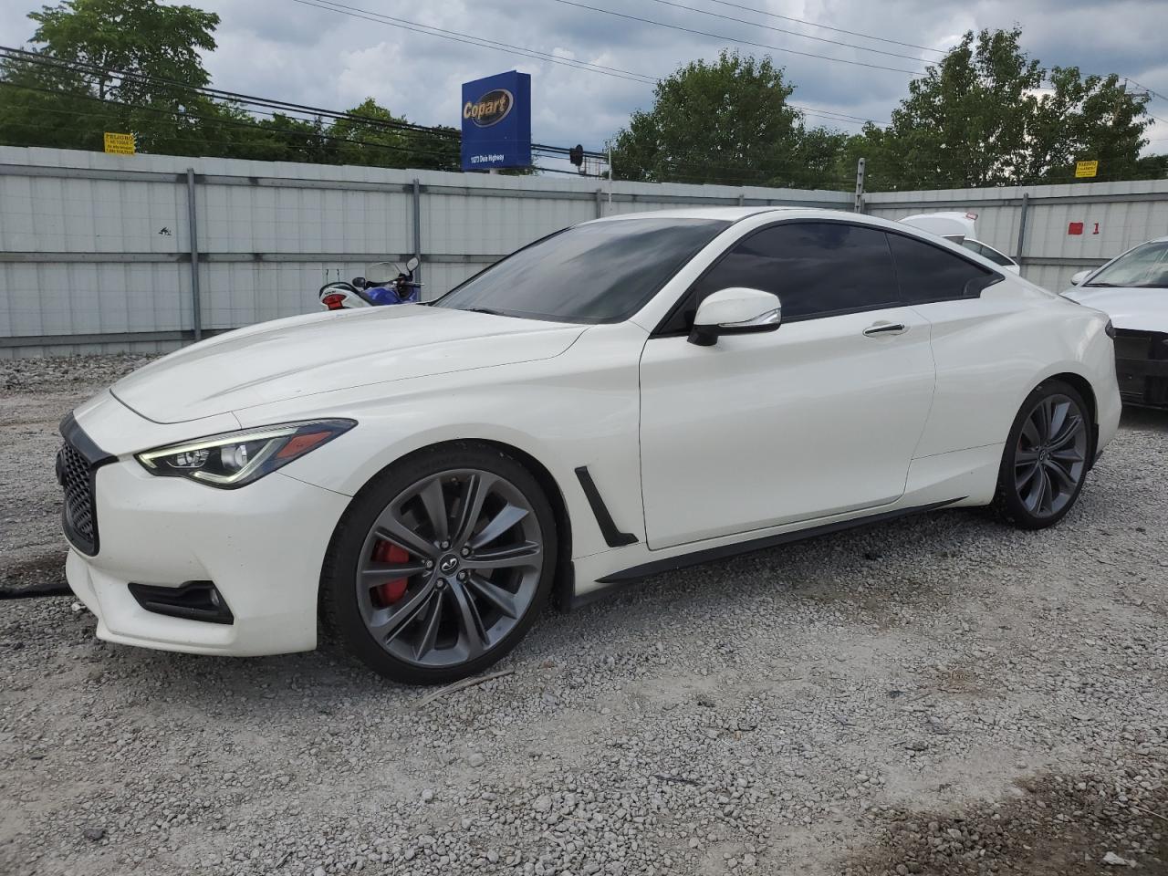 2018 Infiniti Q60 Red Sport 400 VIN: JN1FV7EK3JM530779 Lot: 57029464