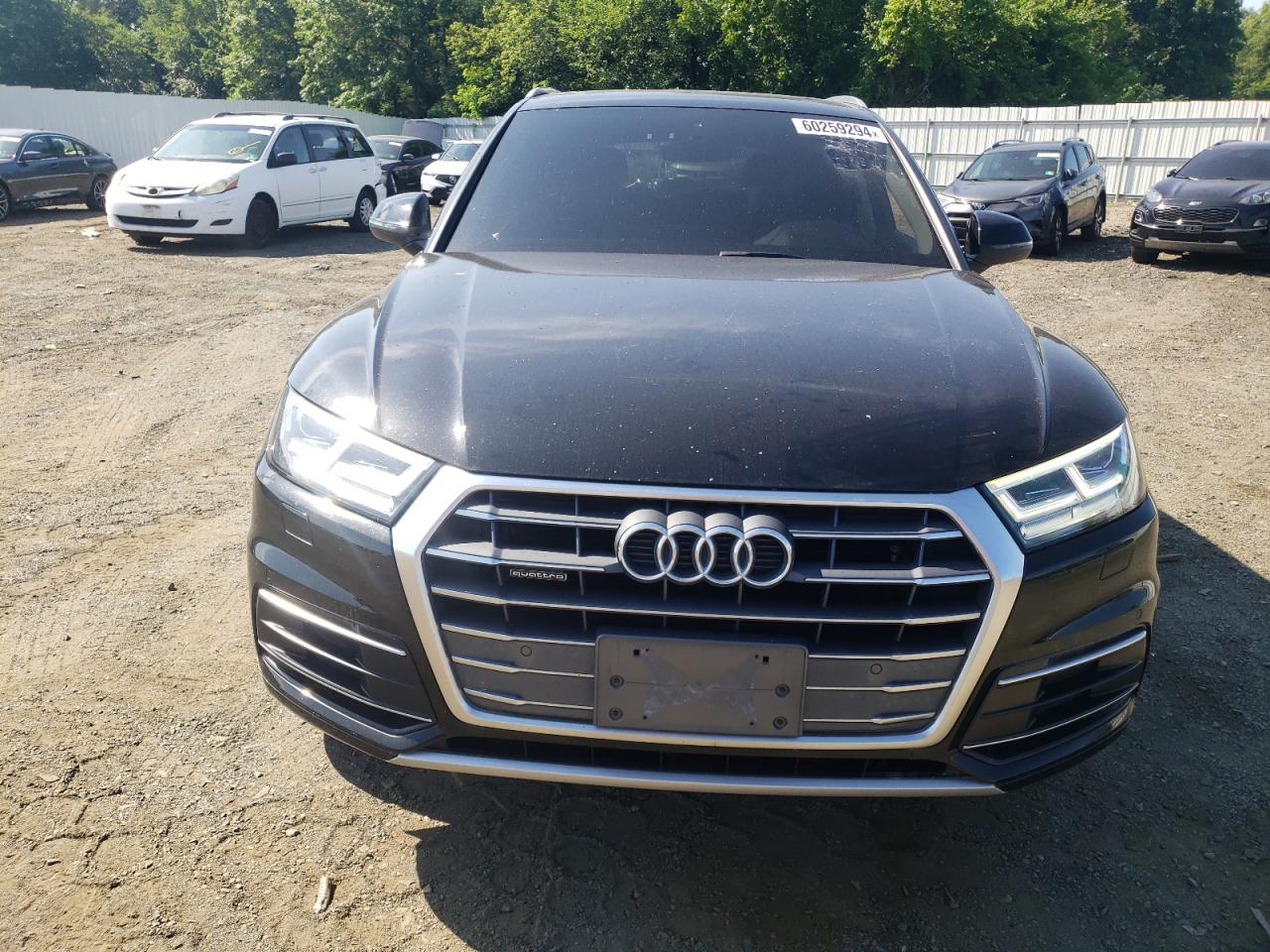 2018 Audi Q5 Premium Plus VIN: WA1BNAFY6J2001845 Lot: 60259294