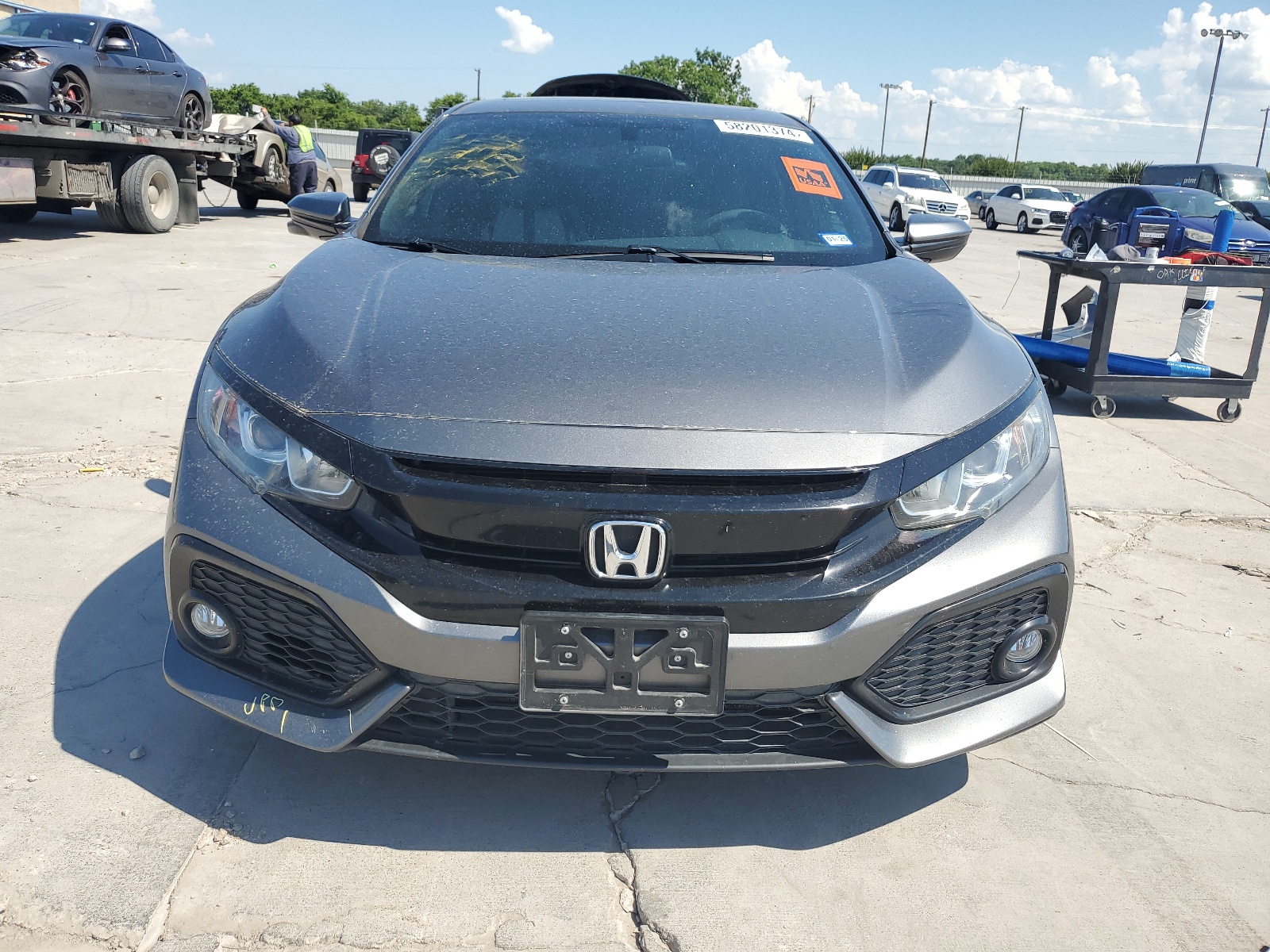 SHHFK7H55JU214674 2018 Honda Civic Ex