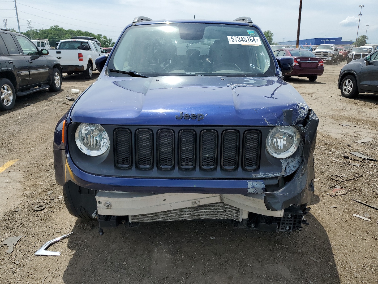 2017 Jeep Renegade Latitude vin: ZACCJABB9HPG38624