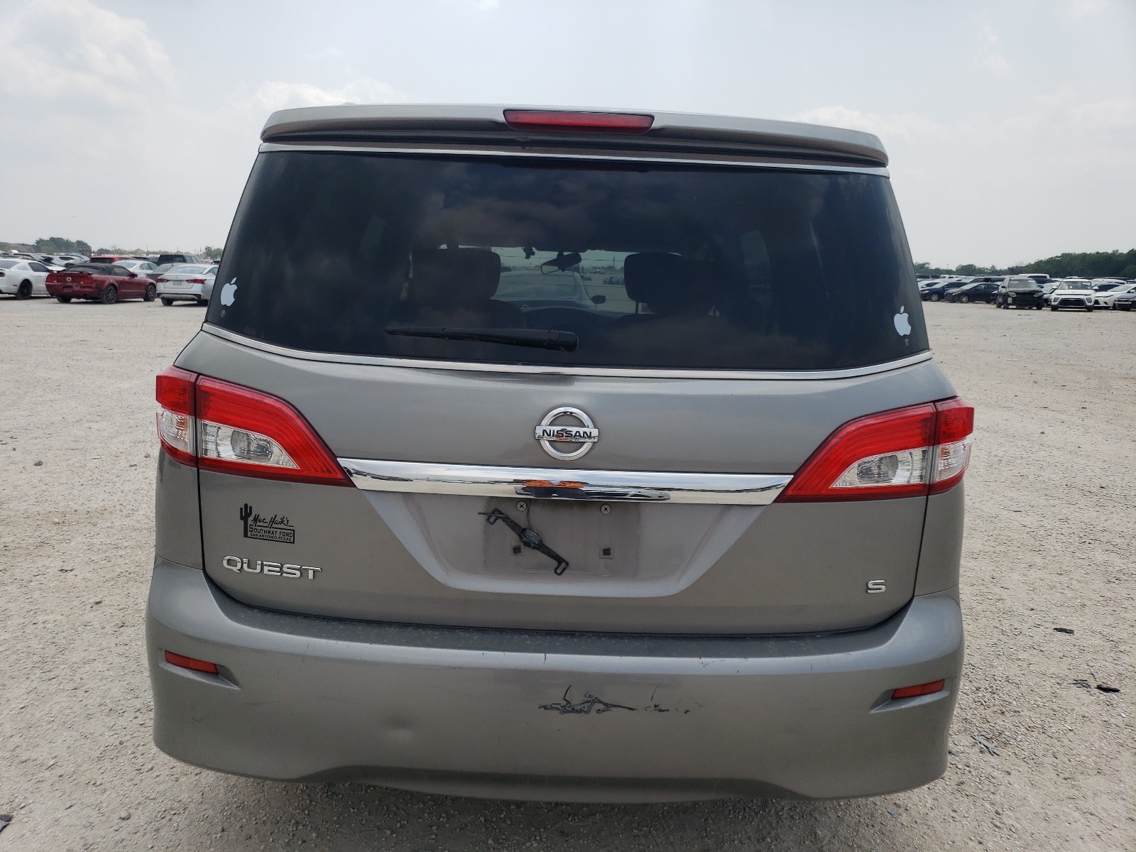 JN8AE2KPXC9049464 2012 Nissan Quest S