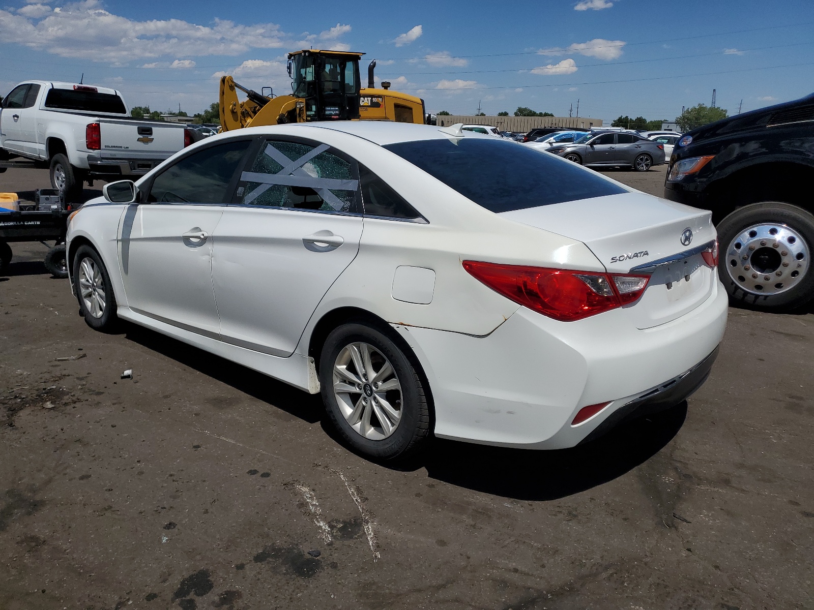 2014 Hyundai Sonata Gls vin: 5NPEB4AC3EH833916