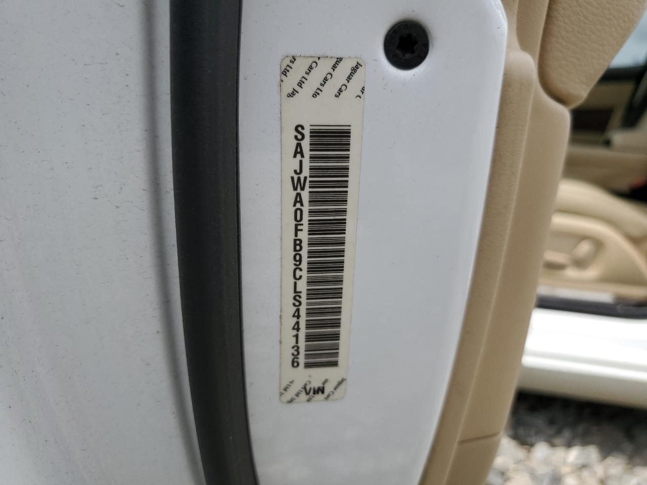 2012 Jaguar Xf VIN: SAJWA0FB9CLS44136 Lot: 59521664